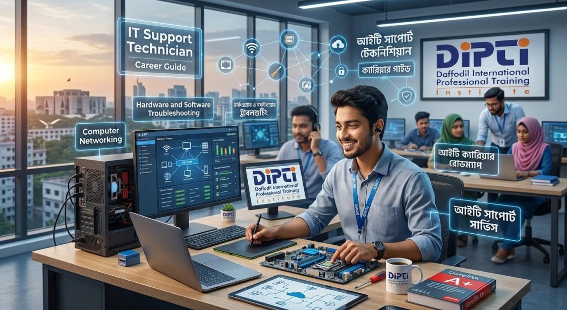 আইটি সাপোর্ট টেকনিশিয়ান (IT Support Technician) কী? কীভাবে এই সেক্টরে ক্যারিয়ার শুরু করবেন?